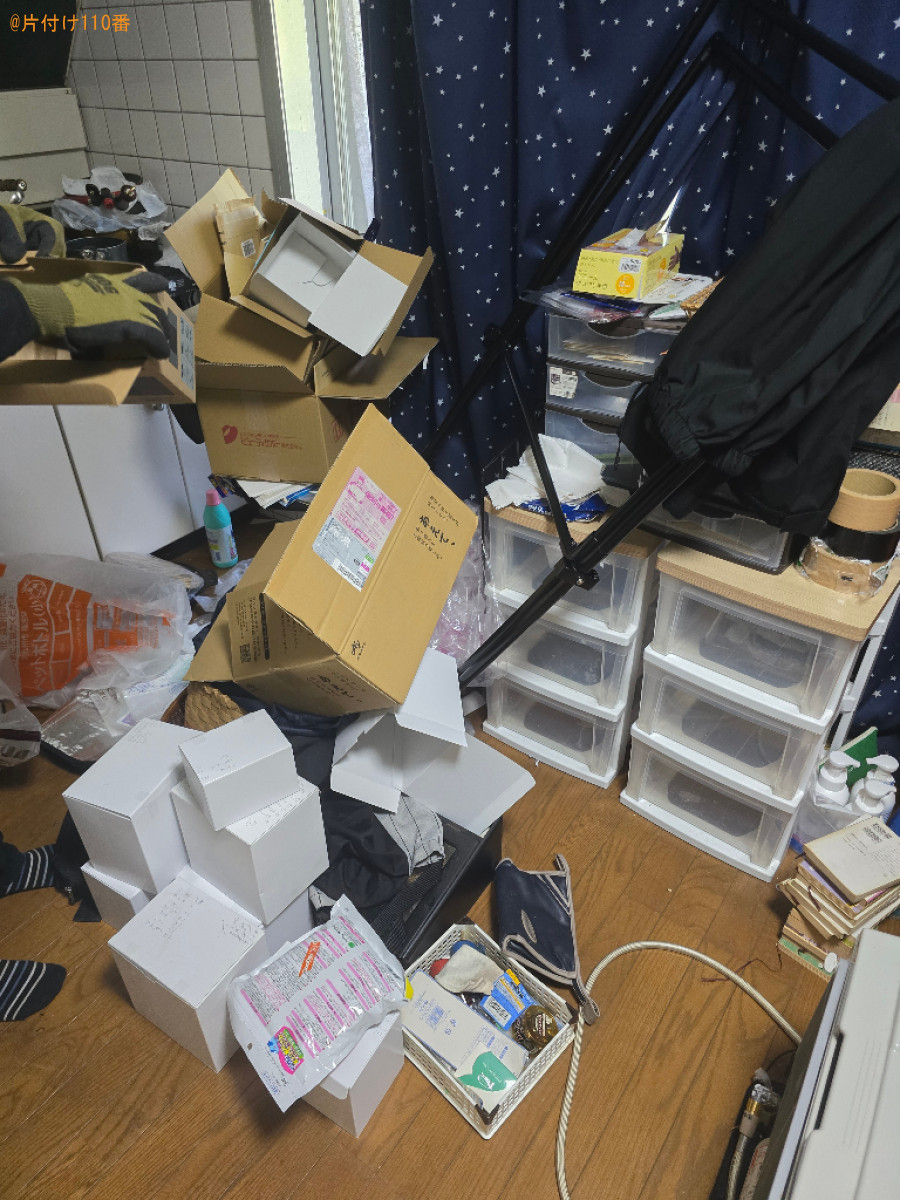 衣類の荷造りのお手伝いご依頼　お客様の声
